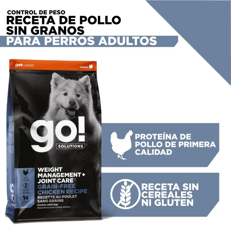 Go! - Weight Managment + Join Care Grain-Free Chicken Dog