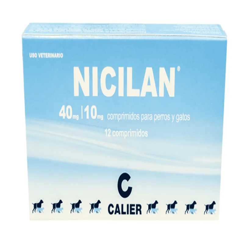 Nicilan - Antibiótico 40/10 MG x 12 Tabletas