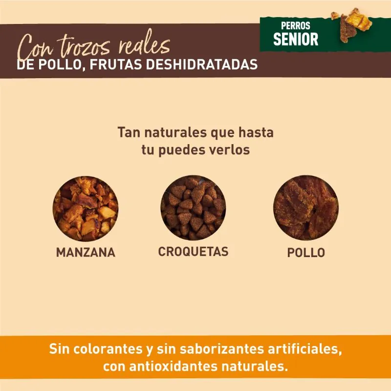 Nutriss - Al Natural Perros Senior Pollo, Frutas Y Verduras