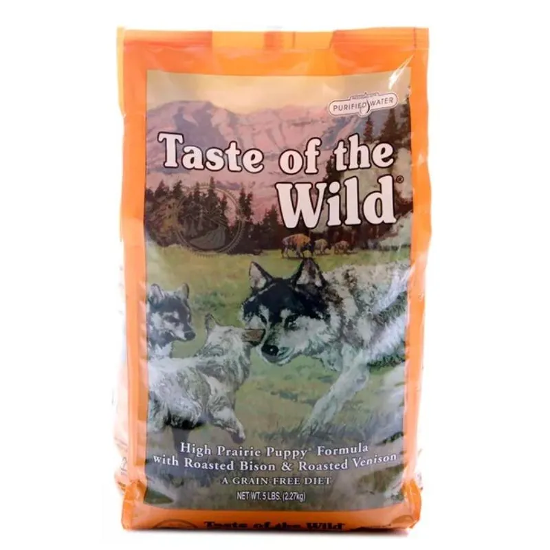 Taste Of The Wild - High Prairie Puppy Venado Y Bisonte Asado
