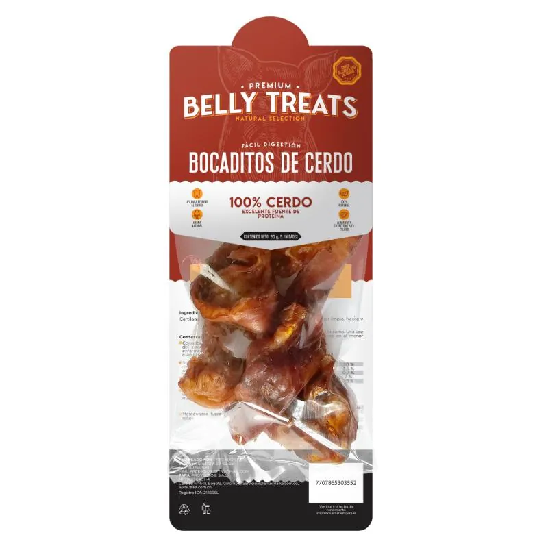Belly Treats - Bocaditos de Cerdo 2 Und