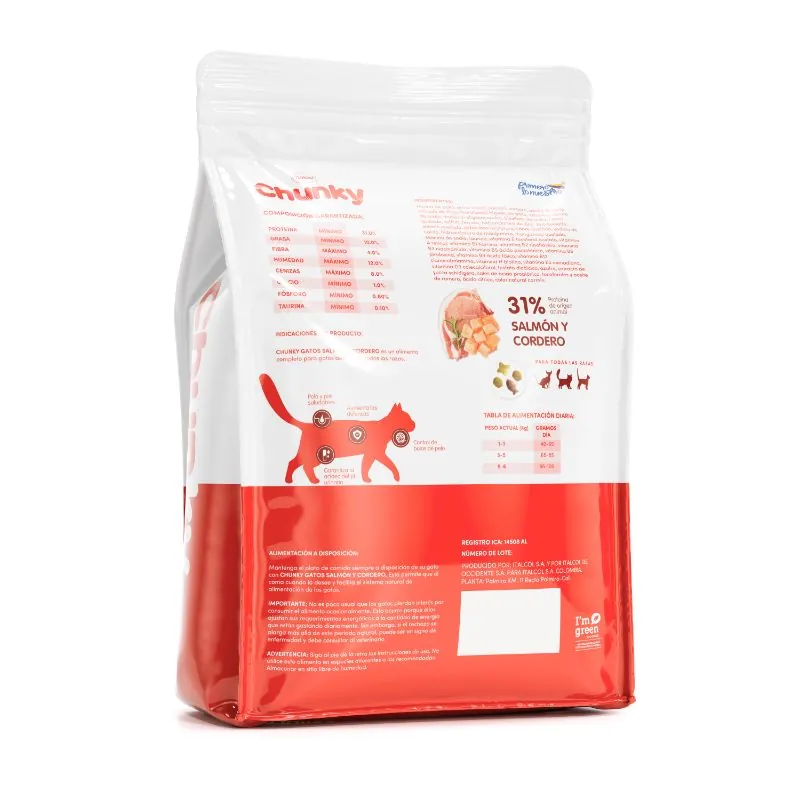 Chunky - Gatos Salmon Cordero