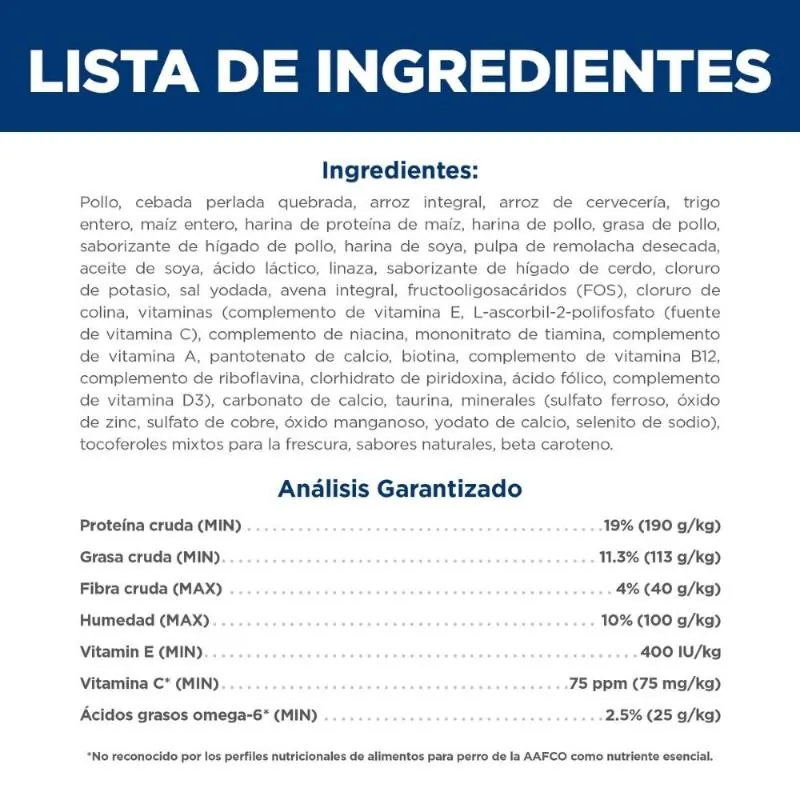 Hills Sd- Small Bites Alimento Perro Adulto Sabor Pollo