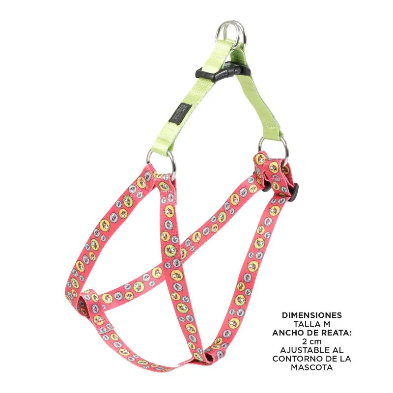 Totto Pets - Arnés De Caminata Brunno Rojo