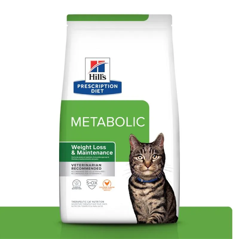 Hills Pd-Metabolic Alimento Gato Pérdida/Mantenimiento Peso Sabor Pollo