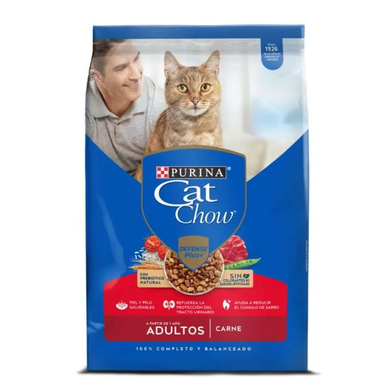 Cat Chow - Adultos Activos Carne