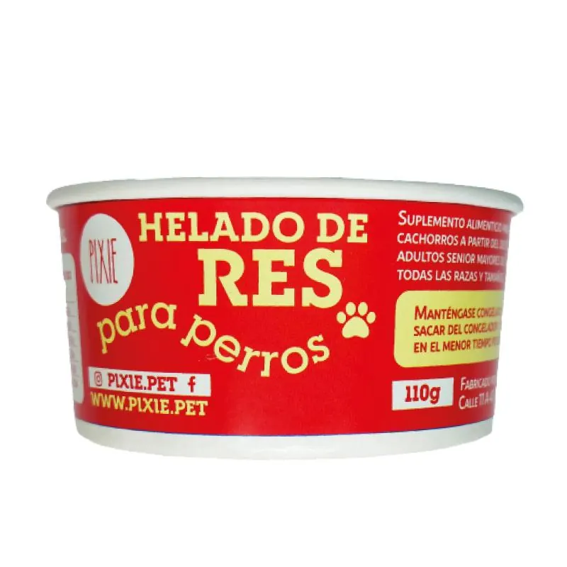 Pixie - Helado De Res