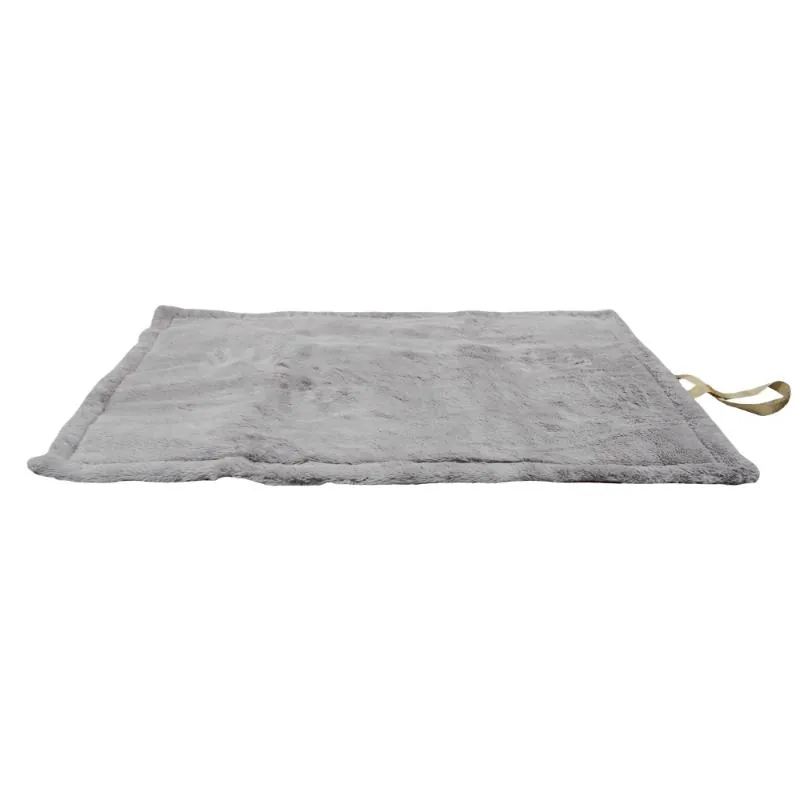 4 Moments - Bolso Tapete Vino Tinto / Gris 110x80 cm