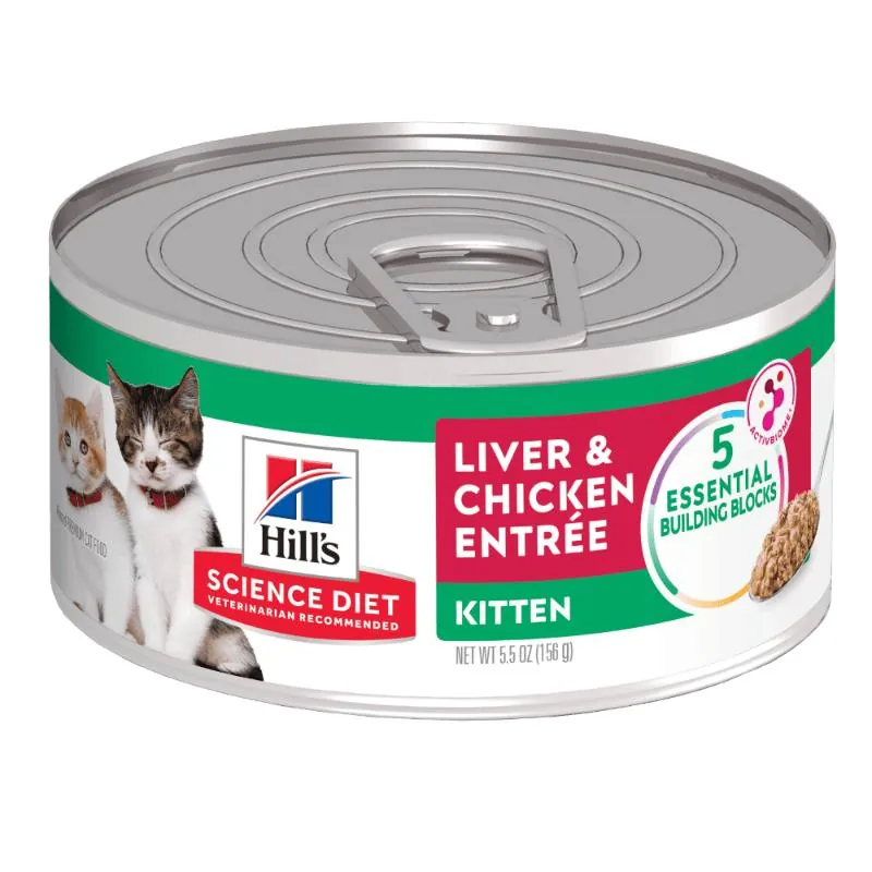 Hills - Science Diet Kitten Savory Chicken Entrée
