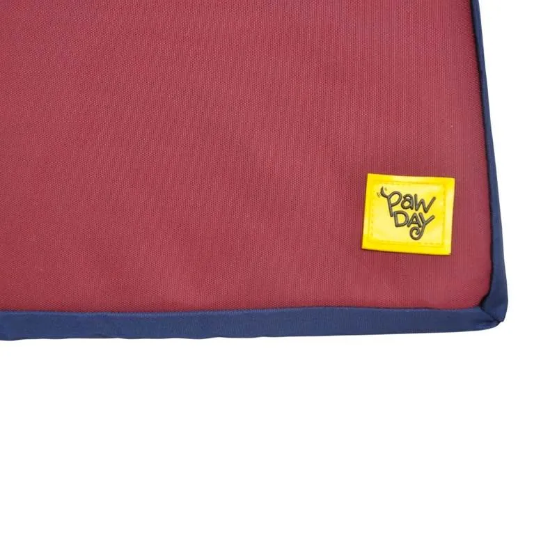 Paw Day - Colchoneta Lona Vinotinto