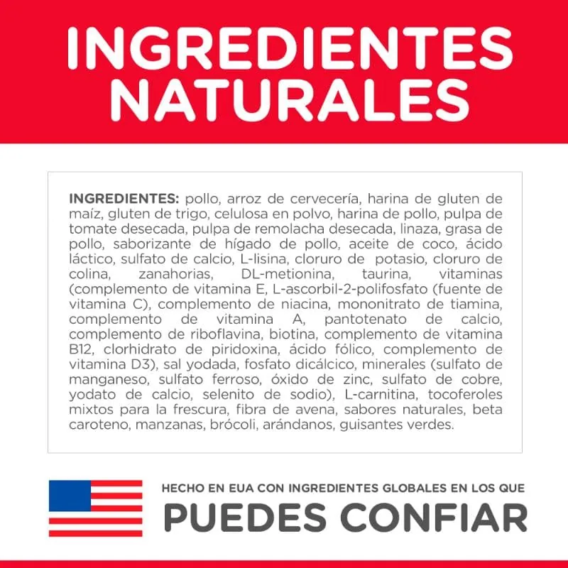 Hills Sd - Perfect Weight Alimento Gato Peso Perfecto Sabor Pollo