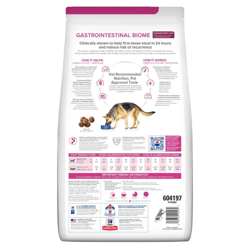 Hills Pd - Gastrointestinal Biome Alimento Saludable Perro Sabor Pollo