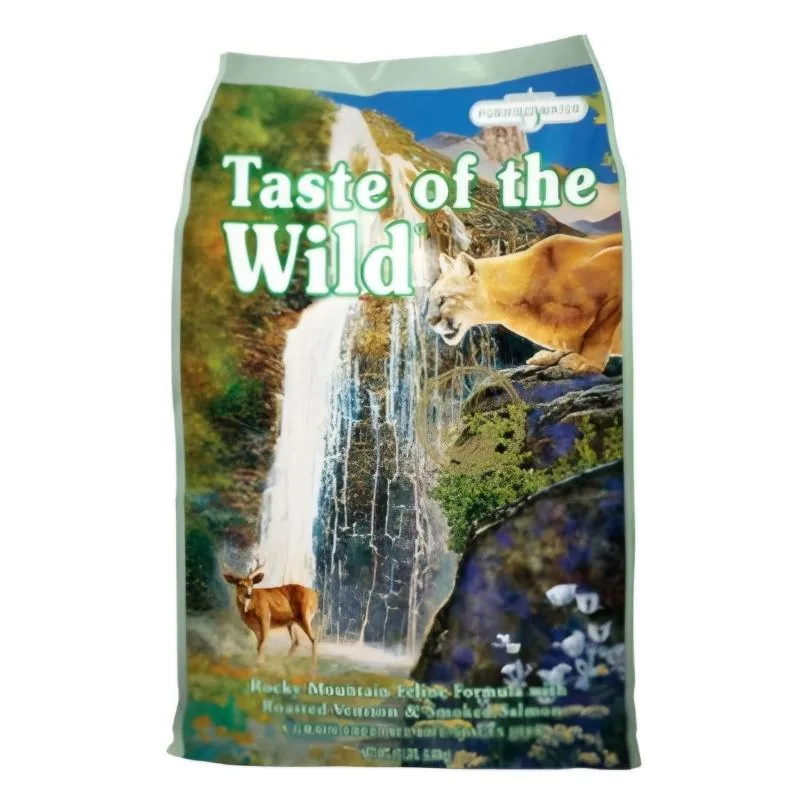 Taste Of The Wild - Rocky Mountain Feline Venado Y Salmón