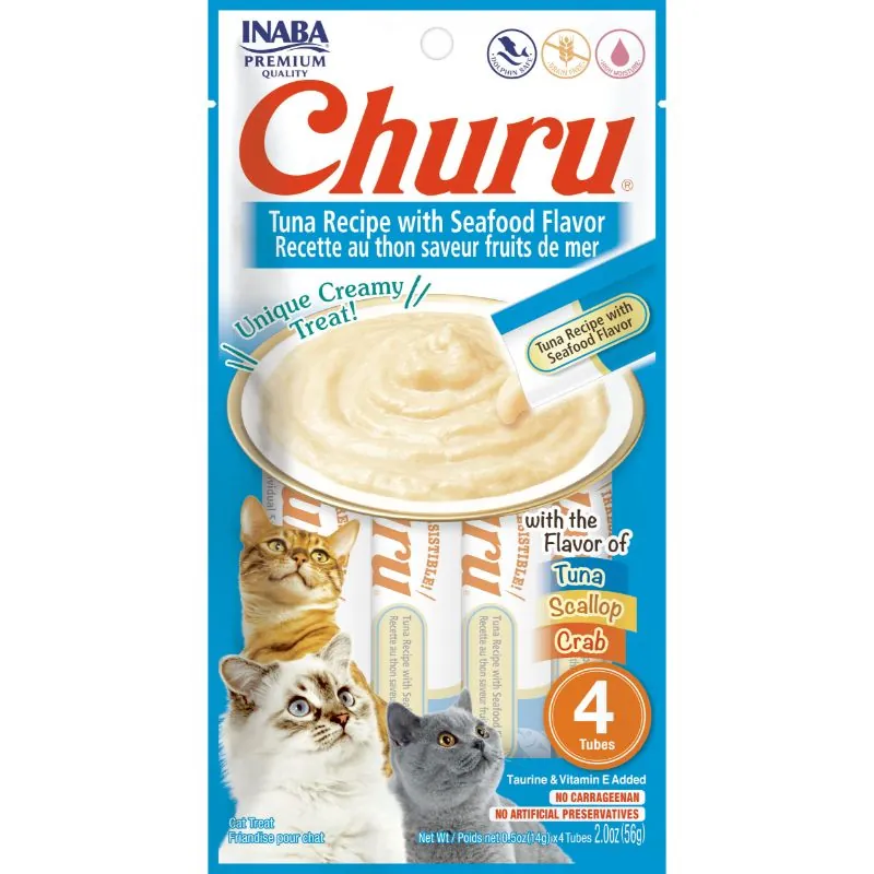 Churu - Inaba Tuna Recipe with Seafood Flavor