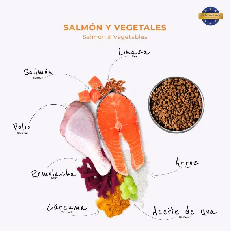 True Nature - Alimento Gatos Adultos Sabor Salmón y Vegetales